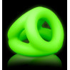 Ouch! Glow Ballstretcher phosphorescent Glow Trio 25mm
